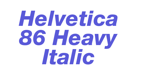 Helvetica 86 Heavy Italic Font Download