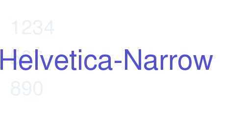 Helvetica-Narrow-font-download