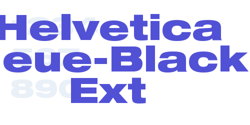 Helvetica Neue-Black Ext-font-download