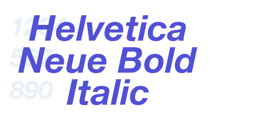 Helvetica Neue Bold Italic-font-download