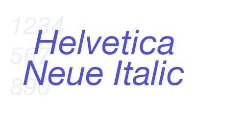 Helvetica Neue Italic-font-download