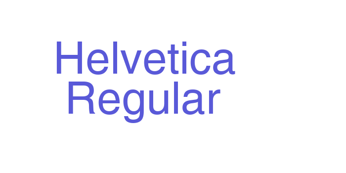 Helvetica Regular Font Download