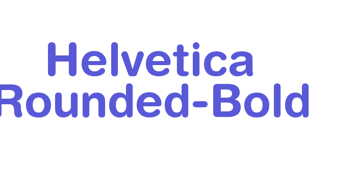 Helvetica Rounded-Bold Font Download