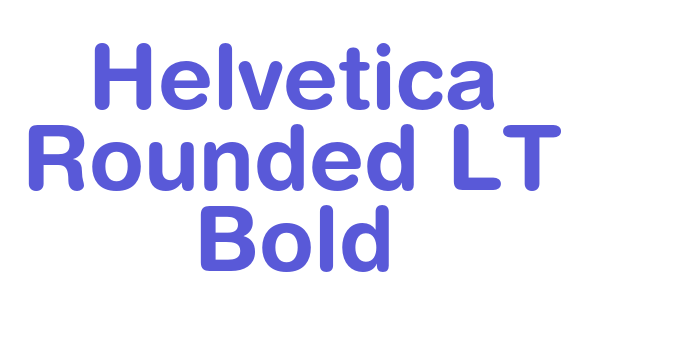 Helvetica Rounded LT Bold Font Download