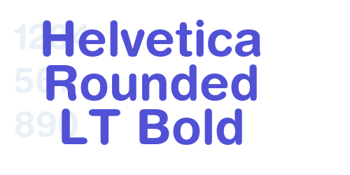 Helvetica Rounded LT Bold-font-download