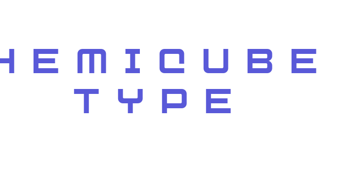 Hemicube Type Font Download