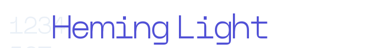 Heming Light-font