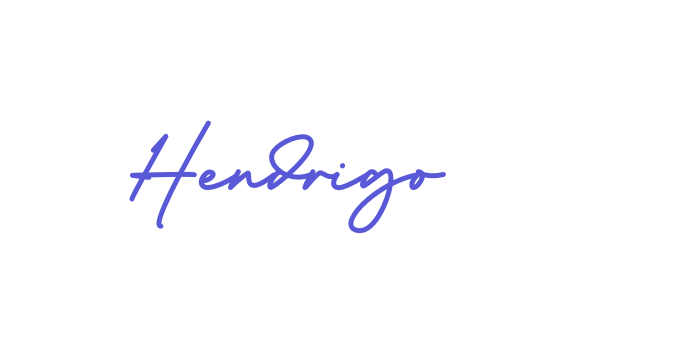 Hendrigo Font Download