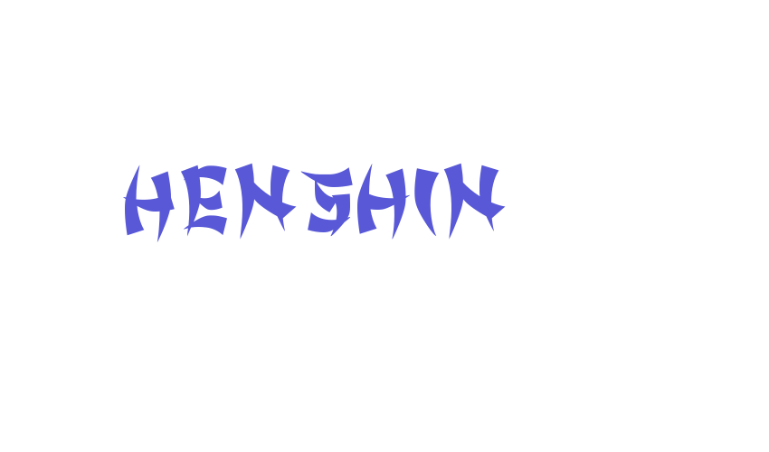 Henshin Font Download