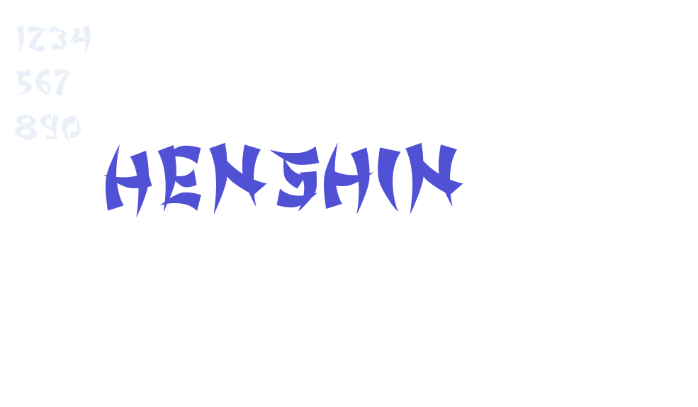 Henshin-font-download