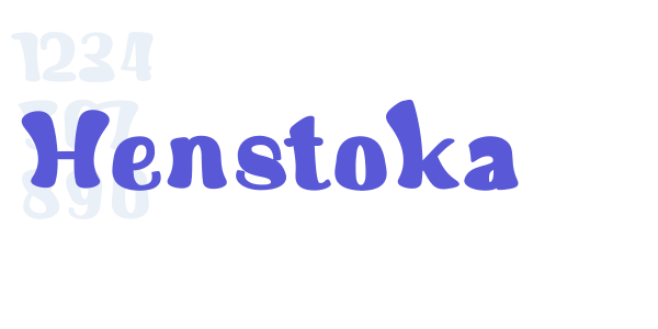 Henstoka font