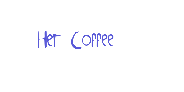 Her Coffee Font Download