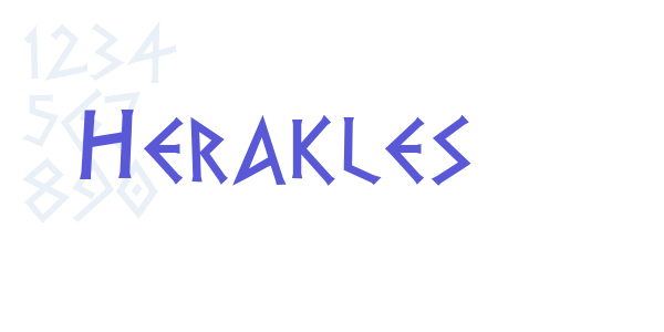 Herakles font free