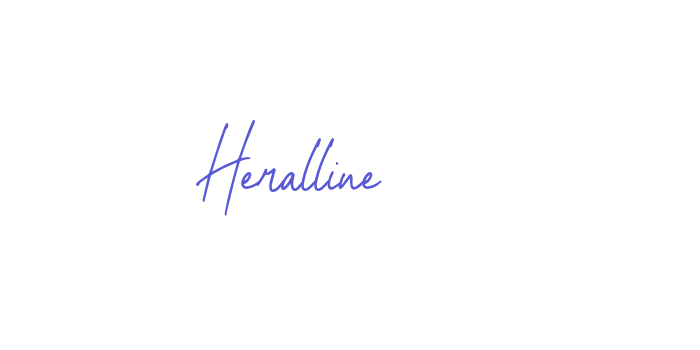 Heralline Font Download