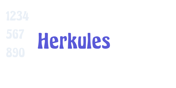 Herkules font free