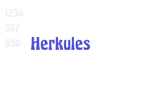 Herkules Font Download