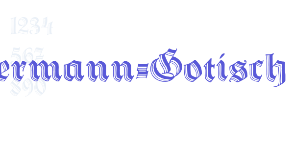 Hermann-Gotisch font free