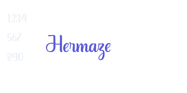 Hermaze font free