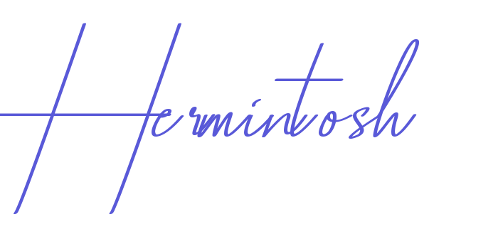 Hermintosh Font