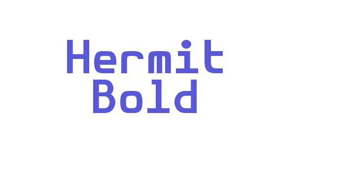 Hermit Bold Font Download