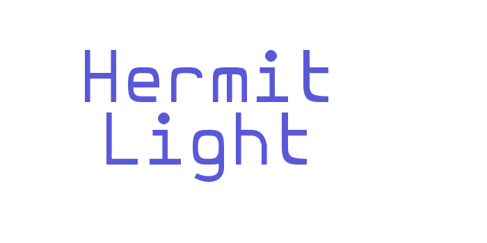 Hermit Light Font