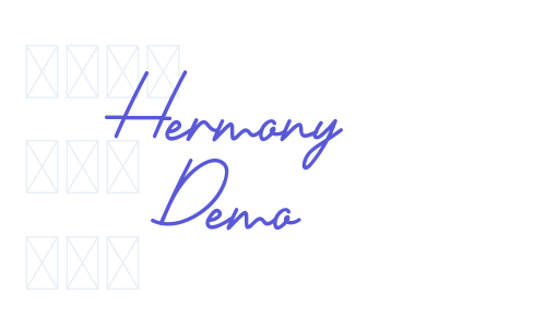 Hermony Demo Font Download