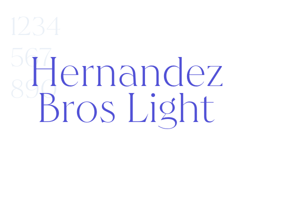 Hernandez Bros Light