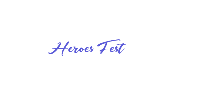 Heroes Fest Font Download