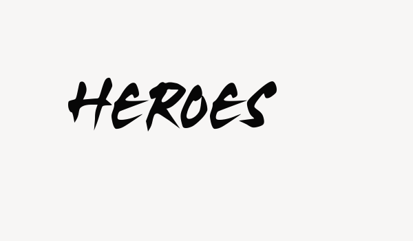 Heroes Font