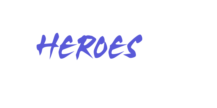 Heroes Font Download