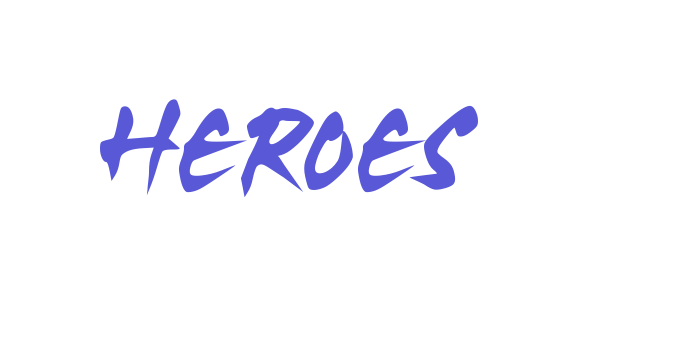 Heroes Font