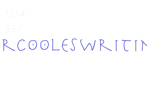 HerrCoolesWriting Font Download