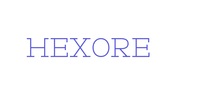 Hexore Font Download