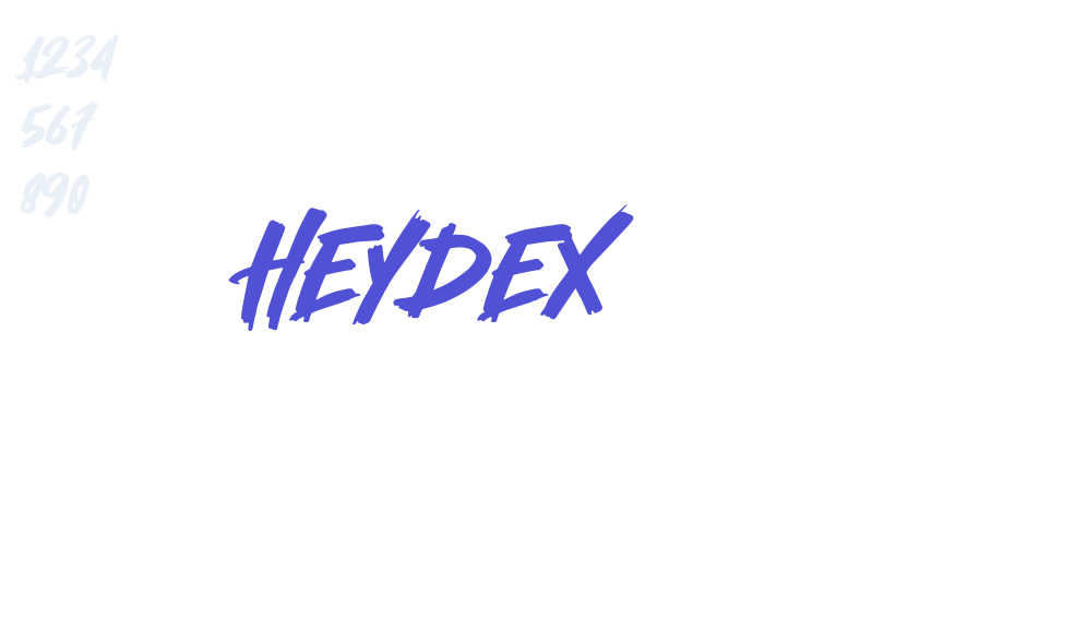 Heydex-font-download