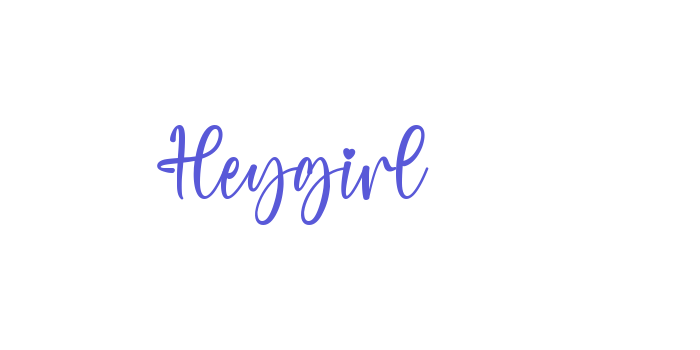 Heygirl Font Download