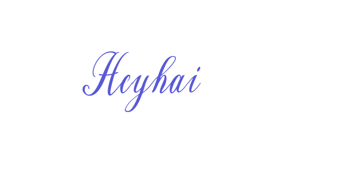 Heyhai Font Download