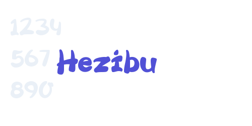 Hezibu-font-download
