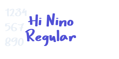 Hi Nino Regular-font-download