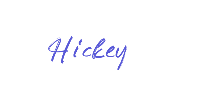 Hickey Font Download