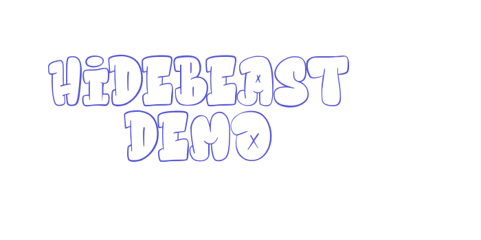 Hidebeast Demo Font Download