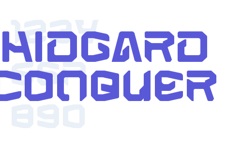 Hidgard Conquer Font Download