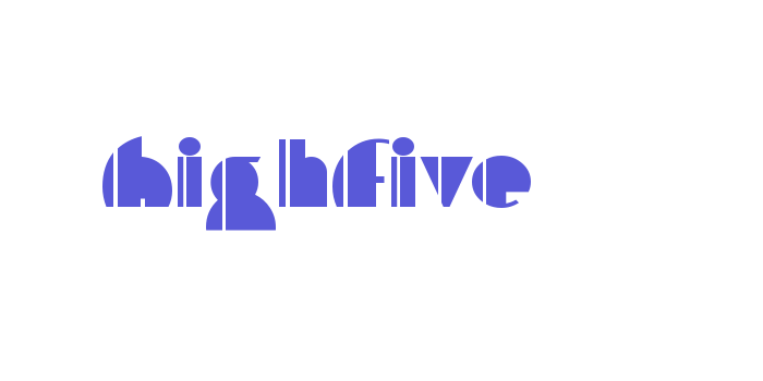 HighFive Font Download