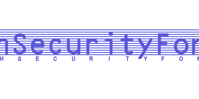 HighSecurityFont Font