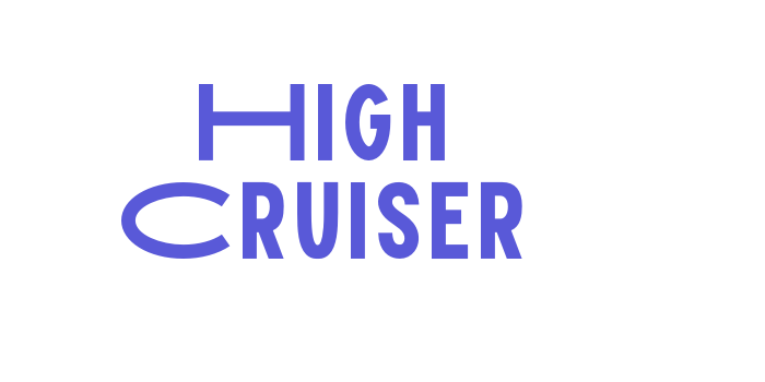 High Cruiser Font