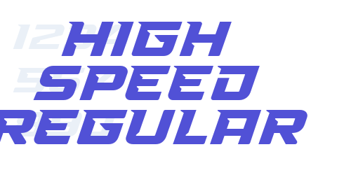 High Speed Regular-font-download