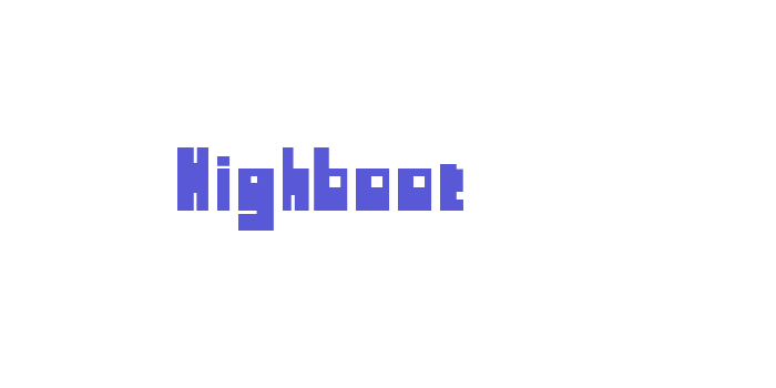 Highboot Font Download