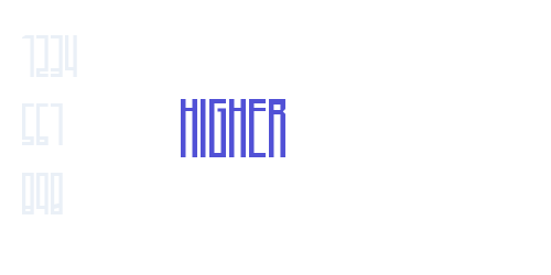 Higher-font-download