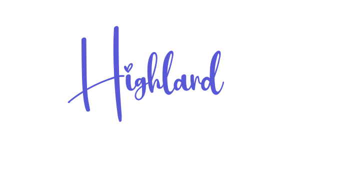 Highland Font Download