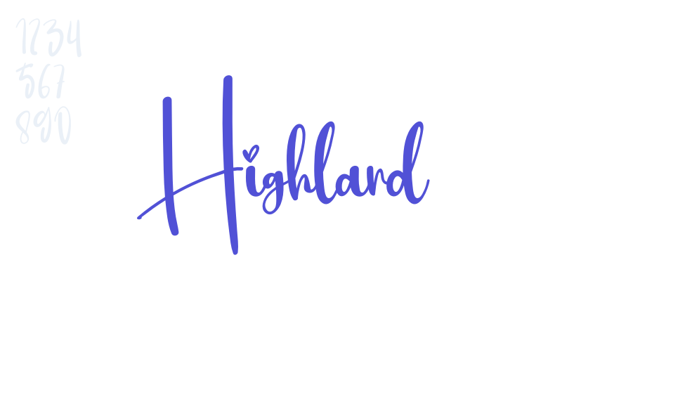 Highland-font-download