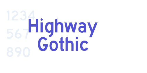 Highway Gothic-font-download